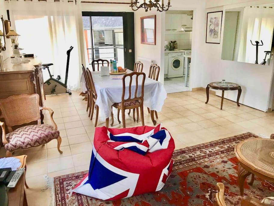 Grand Duplex Familial Au Coeur De Perros-Guirec Apartment ภายนอก รูปภาพ