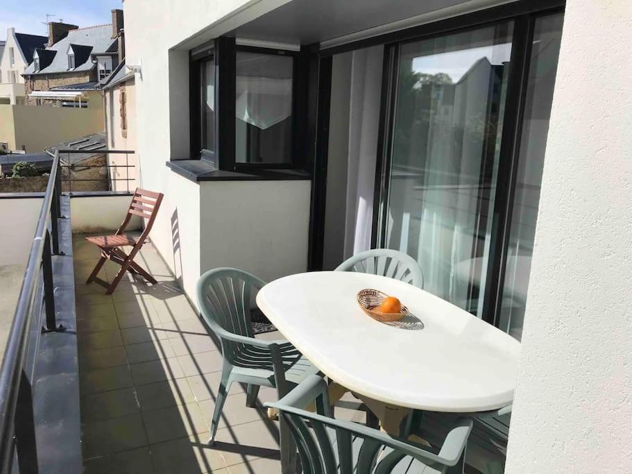 Grand Duplex Familial Au Coeur De Perros-Guirec Apartment ภายนอก รูปภาพ